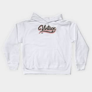 Vintage since 2011 Kids Hoodie